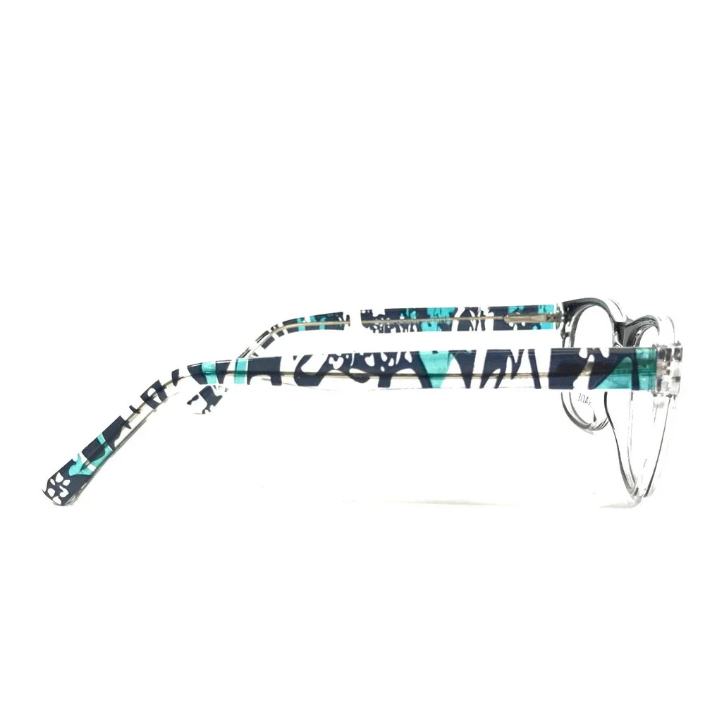 Parade Eyeglasses Frames Q-Series 1807 BLUE Clear Square Full Rim 52-17-150